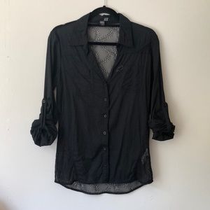 Lace Back Fashion Top